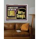 GIVE UNTO THE LORD GLORY AND STRENGTH  Sanctuary Wall Picture Acrylic Frame  GWABIDE11751  