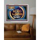 THE WORD OF THE LORD IS FOREVER SETTLED  Ultimate Inspirational Wall Art Acrylic Frame  GWABIDE12035  