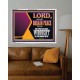 THE LORD WILL ORDAIN PEACE FOR US  Large Wall Accents & Wall Acrylic Frame  GWABIDE12113  
