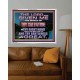 THY RIGHT HAND HATH HOLDEN ME UP  Ultimate Inspirational Wall Art Acrylic Frame  GWABIDE12377  