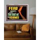 FEAR NOT FOR THOU SHALT NOT BE ASHAMED  Scriptural Acrylic Frame Signs  GWABIDE12710  