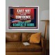 CONFIDENCE WHICH HATH GREAT RECOMPENCE OF REWARD  Bible Verse Acrylic Frame  GWABIDE12719  