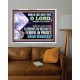 WHO IS LIKE THEE GLORIOUS IN HOLINESS  Scripture Art Acrylic Frame  GWABIDE12742  