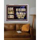 THE LORD IS GOOD HIS MERCY ENDURETH FOR EVER  Unique Power Bible Acrylic Frame  GWABIDE13040  