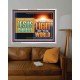 OUR LORD JESUS CHRIST THE LIGHT OF THE WORLD  Bible Verse Wall Art Acrylic Frame  GWABIDE13122  