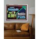 JOY UNSPEAKABLE AND FULL OF GLORY THE OBEDIENCE OF FAITH  Christian Paintings Acrylic Frame  GWABIDE13130  