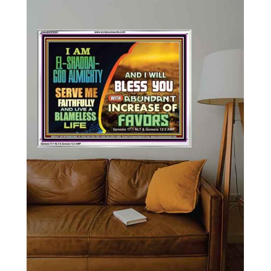 SERVE ME FAITHFULLY  Unique Power Bible Acrylic Frame  GWABIDE9541  