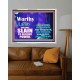 WORTHY WORTHY WORTHY IS THE LAMB UPON THE THRONE  Church Acrylic Frame  GWABIDE9554  