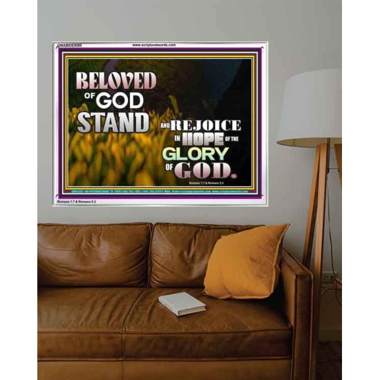 THE HOPE OF GLORY  Biblical Art Acrylic Frame  GWABIDE9595  