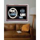 WAIT ON THE LORD AND HE SHALL SAVED THEE  Contemporary Christian Wall Art Acrylic Frame  GWABIDE9920  