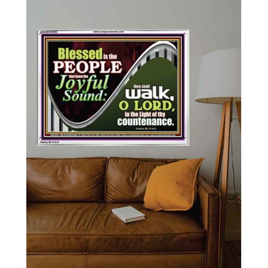 DO YOU KNOW THE JOYFUL SOUND  Sciptural Décor  GWABIDE9983  