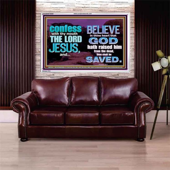 IN CHRIST JESUS IS ULTIMATE DELIVERANCE  Bible Verse for Home Acrylic Frame  GWABIDE10343  