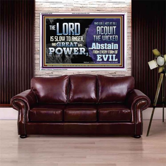 THE LORD GOD ALMIGHTY GREAT IN POWER  Sanctuary Wall Acrylic Frame  GWABIDE10379  