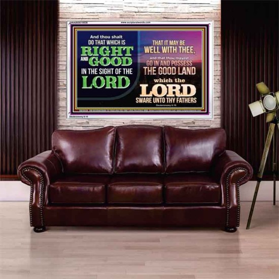 THAT IT MAY BE WELL WITH THEE  Contemporary Christian Wall Art  GWABIDE10536  