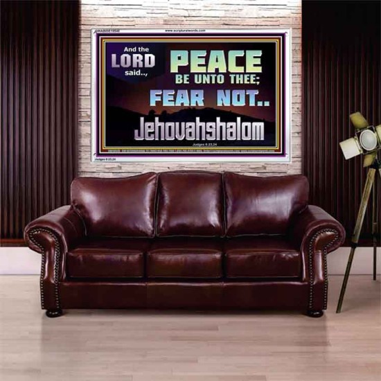JEHOVAHSHALOM PEACE BE UNTO THEE  Christian Paintings  GWABIDE10540  
