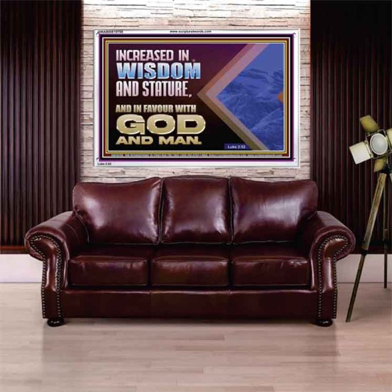 INCREASED IN WISDOM STATURE FAVOUR WITH GOD AND MAN  Children Room  GWABIDE10708  