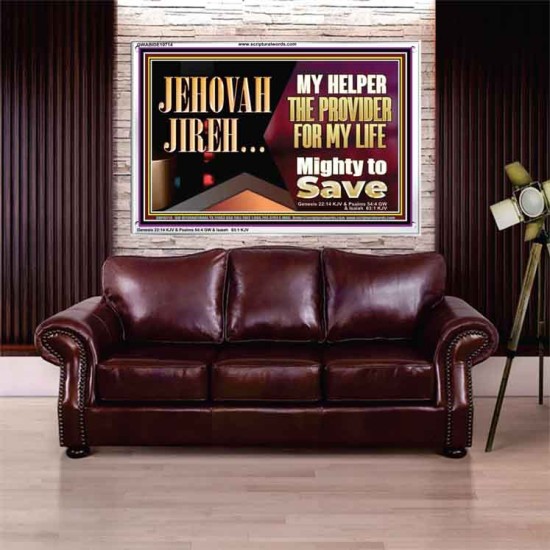 JEHOVAHJIREH THE PROVIDER FOR OUR LIVES  Righteous Living Christian Acrylic Frame  GWABIDE10714  