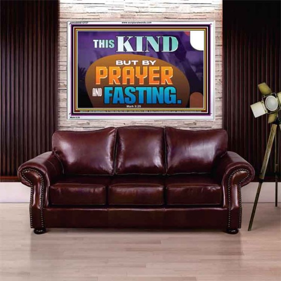 THIS KIND BUT BY PRAYER AND FASTING  Biblical Paintings  GWABIDE12727  