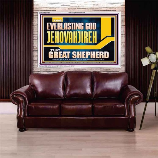 EVERLASTING GOD JEHOVAHJIREH THAT GREAT SHEPHERD  Scripture Art Prints  GWABIDE13102  