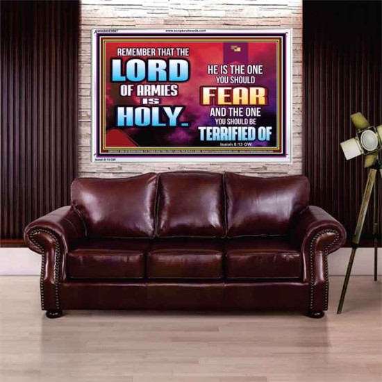FEAR THE LORD WITH TREMBLING  Ultimate Power Acrylic Frame  GWABIDE9567  