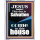 SALVATION IS COME TO THIS HOUSE  Unique Scriptural Picture  GWABIDE10000  