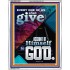 WE SHALL ALL GIVE ACCOUNT TO GOD  Ultimate Power Picture  GWABIDE10002  "16X24"
