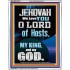 JEHOVAH WE LOVE YOU  Unique Power Bible Portrait  GWABIDE10010  "16X24"