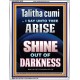 TALITHA CUMI ARISE SHINE OUT OF DARKNESS  Children Room Portrait  GWABIDE10032  