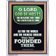 O LORD GOD OF HOST CREATOR OF HEAVEN AND THE EARTH  Unique Bible Verse Portrait  GWABIDE10077  