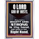 LORD GOD ALMIGHTY THOU HAST A MIGHTY ARM  Hallway Wall Portrait  GWABIDE10078  