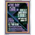 THE GREAT DAY OF THE LORD  Sciptural Décor  GWABIDE11772  "16X24"