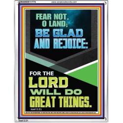 THE LORD WILL DO GREAT THINGS  Christian Paintings  GWABIDE11774  "16X24"