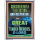 CONSIDER MINE AFFLICTION O LORD MY GOD  Christian Quote Portrait  GWABIDE11782  