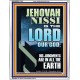 JEHOVAH NISSI HIS JUDGMENTS ARE IN ALL THE EARTH  Custom Art and Wall Décor  GWABIDE11841  