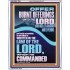 OFFER BURNT OFFERINGS UNTO THE LORD  Custom Inspiration Bible Verse Portrait  GWABIDE11850  "16X24"