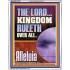 THE LORD KINGDOM RULETH OVER ALL  New Wall Décor  GWABIDE11853  "16X24"