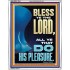 DO HIS PLEASURE AND BE BLESSED  Art & Décor Portrait  GWABIDE11854  "16X24"