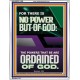 THERE IS NO POWER BUT OF GOD POWER THAT BE ARE ORDAINED OF GOD  Bible Verse Wall Art  GWABIDE11869  