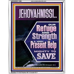 JEHOVAH NISSI A VERY PRESENT HELP  Eternal Power Picture  GWABIDE11886  "16X24"