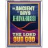 THE ANCIENT OF DAYS JEHOVAH NISSI THE LORD OUR GOD  Ultimate Inspirational Wall Art Picture  GWABIDE11908  "16X24"