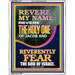 REVERE MY NAME THE HOLY ONE OF JACOB  Ultimate Power Picture  GWABIDE11911  "16X24"