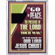 GO IN PEACE THE PRESENCE OF THE LORD BE WITH YOU  Ultimate Power Portrait  GWABIDE11965  