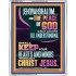 JEHOVAH SHALOM SHALL KEEP YOUR HEARTS AND MINDS THROUGH CHRIST JESUS  Scriptural Décor  GWABIDE11975  "16X24"