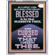 BLESSED IS HE THAT BLESSETH THEE  Encouraging Bible Verse Portrait  GWABIDE11994  