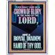 A CROWN OF GLORY AND A ROYAL DIADEM  Christian Quote Portrait  GWABIDE11997  