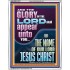 THE GLORY OF THE LORD SHALL APPEAR UNTO YOU  Contemporary Christian Wall Art  GWABIDE12001  "16X24"