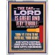 THE DAY OF THE LORD IS GREAT AND VERY TERRIBLE REPENT NOW  Art & Wall Décor  GWABIDE12196  