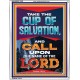 TAKE THE CUP OF SALVATION AND CALL UPON THE NAME OF THE LORD  Scripture Art Portrait  GWABIDE12203  