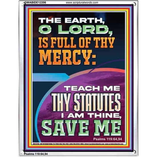 I AM THINE SAVE ME O LORD  Scripture Art Prints  GWABIDE12206  