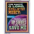 I AM THINE SAVE ME O LORD  Scripture Art Prints  GWABIDE12206  "16X24"